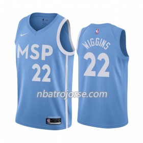 Män Minnesota Timberwolves Tröja Andrew Wiggins 22 2019-20 Nike City Edition Swingman